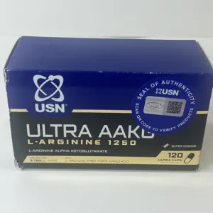 کپسول آرژنین آلفا کتوگلوتارات یو اس ان (Ultra AAKG L-Arginine 1250)