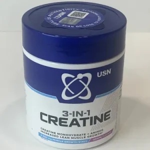 پودر کراتین ۳ در ۱ ترکیبی یو اس ان (USN 3-in-1 Creatine)
