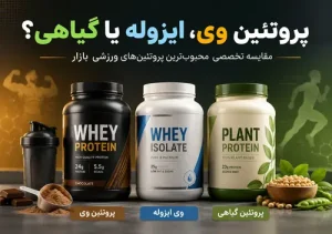 پروتئین وی، ایزوله یا گیاهی؟