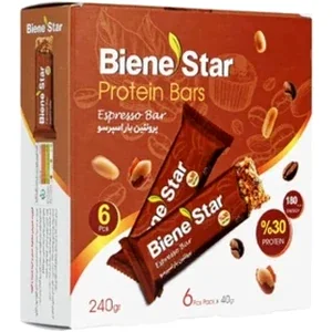 پروتین بار بی ن استار با طعم شکلات بسته 6عددی